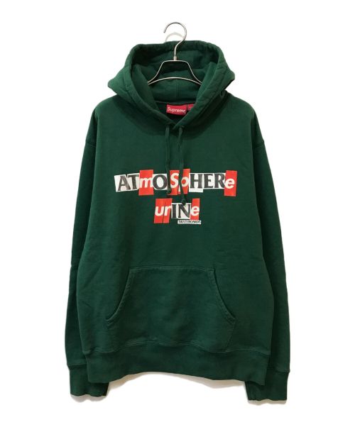 SUPREME（シュプリーム）SUPREME (シュプリーム) ANTIHERO (アンタイヒーロー) ANTIHERO Hooded Sweatshirt グリーン サイズ:Smallの古着・服飾アイテム