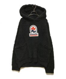 DSQUARED2（ディースクエアード）の古着「INVICTA TEDDY HOODIE」｜ブラック