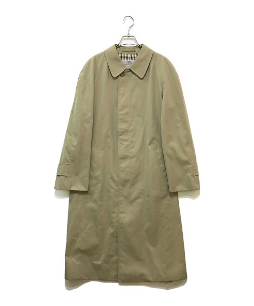 Aquascutum（アクアスキュータム）Aquascutum (アクアスキュータム) ステンカラーコート ベージュ サイズ:表記なし(実寸をご参照下さい)の古着・服飾アイテム