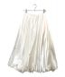 THE TOE (ザ トー) BERCY BALLON SKIRT ホワイト サイズ:M：9000円