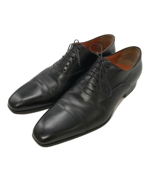 Santoni（サントーニ）Santoni (サントーニ) ストレートチップシューズ ブラック サイズ:6 1/2の古着・服飾アイテム