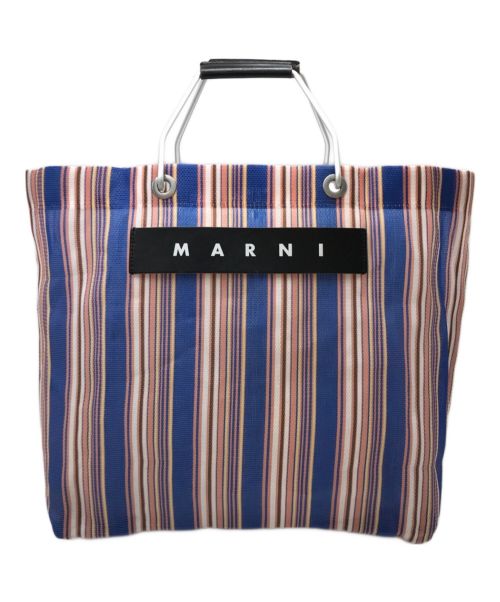 MARNI（マルニ）MARNI (マルニ) MARKET STRIPE BAG マルチカラーの古着・服飾アイテム