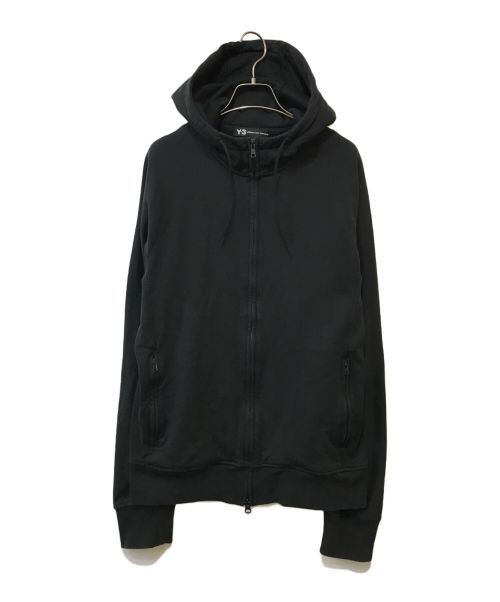 Y-3（ワイスリー）Y-3 (ワイスリー) U CLASSIC F-ZIP HOODIE ブラック サイズ:Mの古着・服飾アイテム