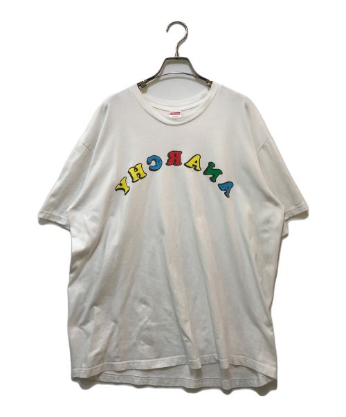 SUPREME（シュプリーム）SUPREME (シュプリーム) Jamie Reid (ジェイミー・リード) Anarchy Tee ホワイト サイズ:XLの古着・服飾アイテム