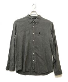 SOPHNET.（ソフネット）の古着「BASIC LINEN B.D SHIRT」｜グレー