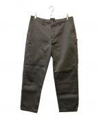 DESCENDANTディセンダント）の古着「DC-6 COTTON TWILL TROUSERS」｜チャコールグレー