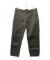 DESCENDANT（ディセンダント）の古着「DC-6 COTTON TWILL TROUSERS」｜チャコールグレー