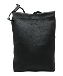 SLOW&CO（スローアンドコー）の古着「embossing -shoulder bag S」｜ブラック