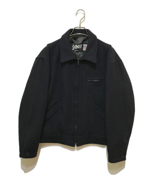 Schott（ショット）Schott (ショット) WOOL WORK JACKET ブラック サイズ:42の古着・服飾アイテム