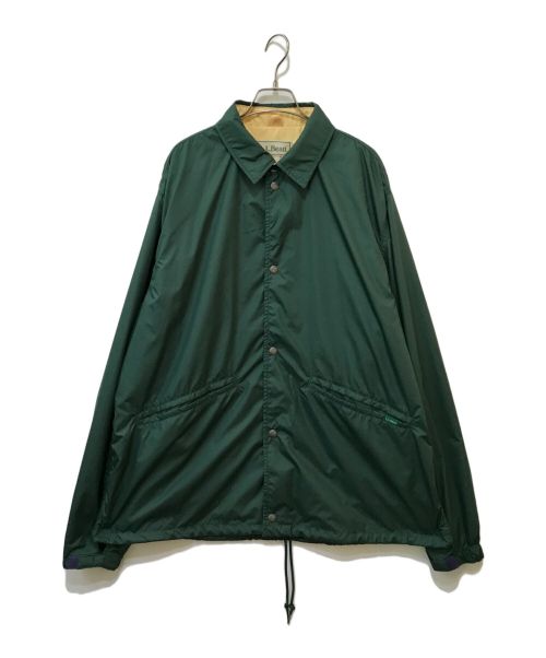 L.L.Bean（エルエルビーン）L.L.Bean (エルエルビーン) Lined Coach Jacket グリーン サイズ:Lの古着・服飾アイテム