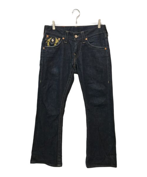 TRUE RELIGION（トゥルー レリジョン）TRUE RELIGION (トゥルー レリジョン) ペイントデニムパンツ インディゴ サイズ:29の古着・服飾アイテム