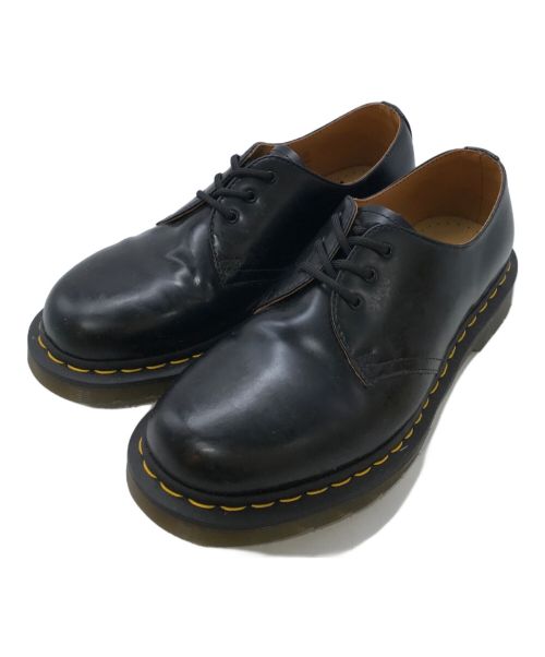 Dr.Martens（ドクターマーチン）Dr.Martens (ドクターマーチン) 3ホールシューズ ブラック サイズ:UK7の古着・服飾アイテム