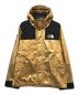 THE NORTH FACE（ザ ノース フェイス）の古着「Metallic Mountain Parka」｜ゴールド×ブラック