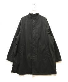 STEVEN ALAN（スティーブンアラン）の古着「TYPEWRITER STAND BALMACAAN COAT」｜ブラック