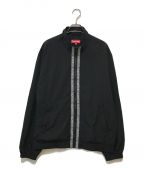 SUPREMEシュプリーム）の古着「Classic Logo Taping Track Jacket」｜ブラック