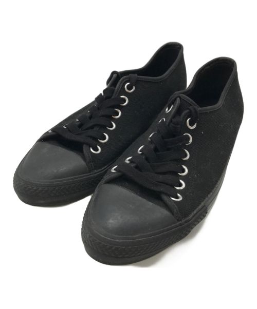 COMME des GARCONS HOMME（コムデギャルソン オム）COMME des GARCONS HOMME (コムデギャルソン オム) キャンバススニーカー ブラック サイズ:表記なし(実寸をご参照下さい)の古着・服飾アイテム