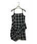 SLY（スライ）の古着「DAMAGE FLANNEL CAMI ショートワンピース」｜グレー