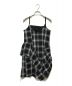 SLY (スライ) DAMAGE FLANNEL CAMI ショートワンピース グレー サイズ:FREE：6000円