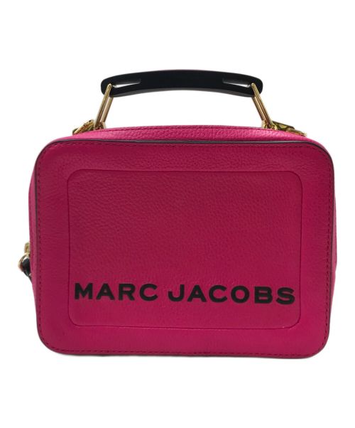 MARC JACOBS（マークジェイコブス）MARC JACOBS (マークジェイコブス) THE BOXハンドバッグ ピンクの古着・服飾アイテム