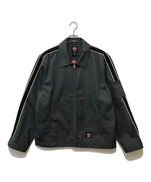 SUPREME（シュプリーム）SUPREME (シュプリーム) Dickies (ディッキーズ) Stripe Eisenhower Jacket グレー サイズ:Lの古着・服飾アイテム