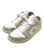 NIKEナイキ）の古着「AIR JORDAN 1 LOW SE CRAFT」｜グレー