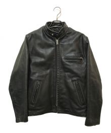 Schott（ショット）の古着「ライダースジャケット　641W」｜ブラック