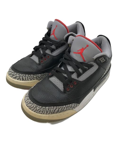 NIKE（ナイキ）NIKE (ナイキ) Air Jordan 3 Retro OG ブラック サイズ:US8.5の古着・服飾アイテム