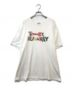 MINEDENIMマインデニム）の古着「TEENAGE RUNAWAY Tee」｜ホワイト