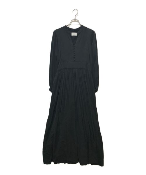 RIM.ARK（リムアーク）RIM.ARK (リムアーク) Volume sleeve maxi dress ブラック サイズ:36の古着・服飾アイテム