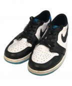 NIKEナイキ）の古着「AIR JORDAN 1 LOW OG」｜ブラック×ブルー