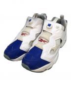 REEBOK×UNDEFEATEDリーボック×アンディフィーテッド）の古着「INSTA PUMP FURY OG」｜ホワイト×ブルー