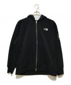 THE NORTH FACEザ ノース フェイス）の古着「Square Logo Full Zip」｜ブラック