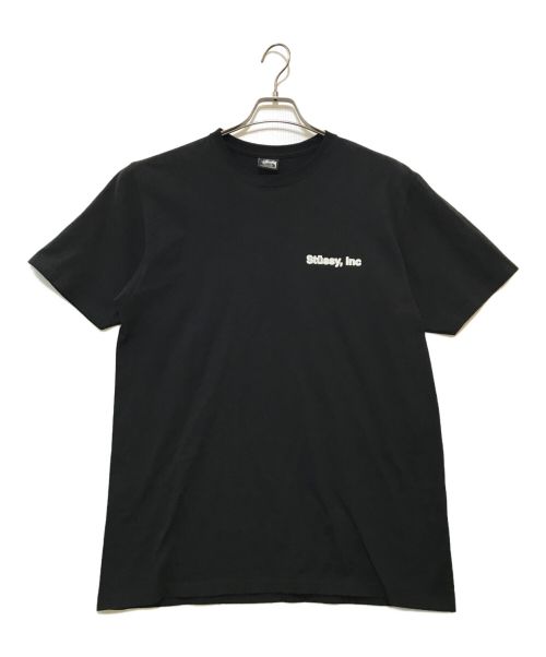 stussy（ステューシー）stussy (ステューシー) プリントTシャツ ブラック サイズ:Mの古着・服飾アイテム