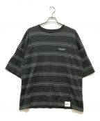 NEIGHBORHOODネイバーフッド）の古着「BORDER CREWNECK SS」｜グレー