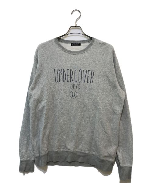 UNDERCOVER（アンダーカバー）UNDERCOVER (アンダーカバー) ロゴスウェット グレー サイズ:4の古着・服飾アイテム