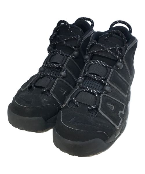 NIKE（ナイキ）NIKE (ナイキ) AIR MORE UPTEMPO ブラック サイズ:27.5の古着・服飾アイテム