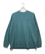 LACOSTE×URBAN RESEARCH DOORSラコステ×アーバンリサーチ ドアーズ）の古着「thick pique crew long-sleeve」｜グリーン