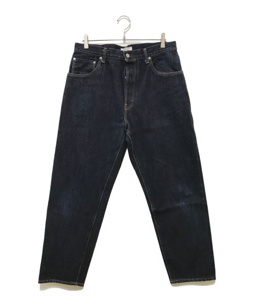 HATSKI（ハツキ）HATSKI (ハツキ) Loose Tapered Denim One Wash インディゴ サイズ:5の古着・服飾アイテム