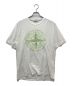 STONE ISLAND（ストーンアイランド）の古着「STITCHES THREE EMBROIDERY Tシャツ」｜ホワイト