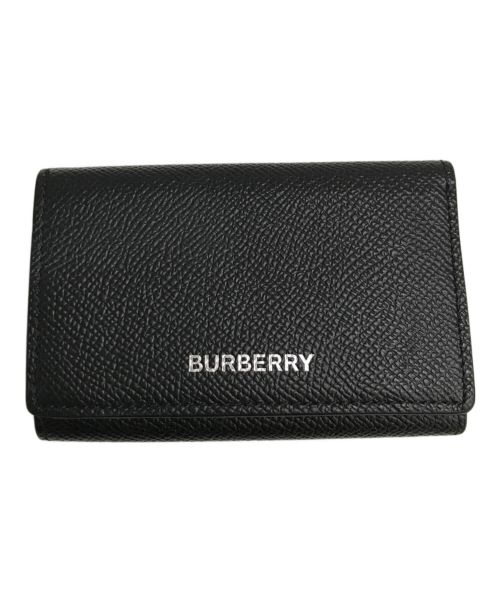 BURBERRY（バーバリー）BURBERRY (バーバリー) 3つ折り財布 ブラックの古着・服飾アイテム