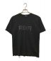 FIXER（フィクサー）の古着「Reverse Print Crew Neck T-shirt」｜ブラック