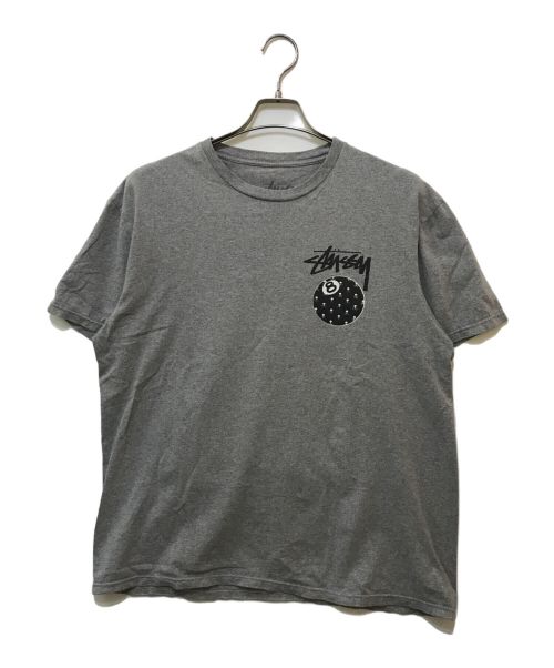 stussy（ステューシー）stussy (ステューシー) Mastermind (マスターマインド) 8ボールTシャツ グレー サイズ:Lの古着・服飾アイテム