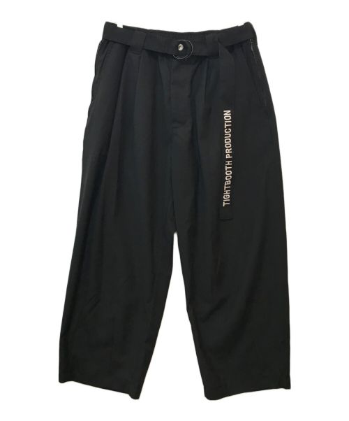 TIGHTBOOTH PRODUCTION（タイトブースプロダクション）TIGHTBOOTH PRODUCTION (タイトブースプロダクション) BALLOON SLACKS ブラック サイズ:Mの古着・服飾アイテム