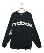 TIGHTBOOTH PRODUCTIONタイトブースプロダクション）の古着「BIG LOGO LS T-SHIRT」｜ブラック