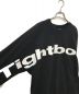 中古・古着 TIGHTBOOTH PRODUCTION (タイトブースプロダクション) BIG LOGO LS T-SHIRT ブラック サイズ:M：10000円