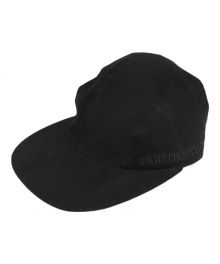 TIGHTBOOTH PRODUCTION（タイトブースプロダクション）の古着「SUEDE SIDE LOGO CAMP CAP」｜ブラック