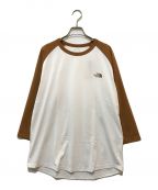 THE NORTH FACEザ ノース フェイス）の古着「3/4 Sleeve Baseball TEE」｜ホワイト