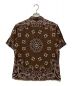 SUPREME (シュプリーム) Bandana Silk S/S Shirt ブラウン サイズ:S：25000円