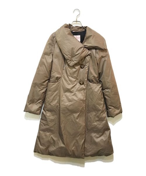 Vivienne Westwood RED LABEL（ヴィヴィアンウエストウッドレッドレーベル）Vivienne Westwood RED LABEL (ヴィヴィアンウエストウッドレッドレーベル) ダウンコート　16-01-652013 ベージュ サイズ:2の古着・服飾アイテム