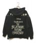 FACETASM (ファセッタズム) NIGHTMARE BEFORE CHRISTMAS ZIPPER HOODIE ブラック サイズ:3：13000円